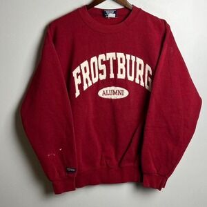 Vintage Frostburg University Alumni Red Jansport Crewneck L